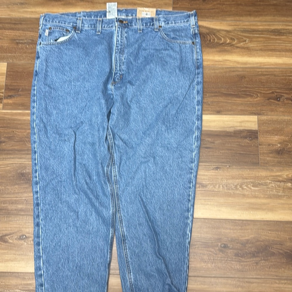 Carhartt relaxed fit jeans.